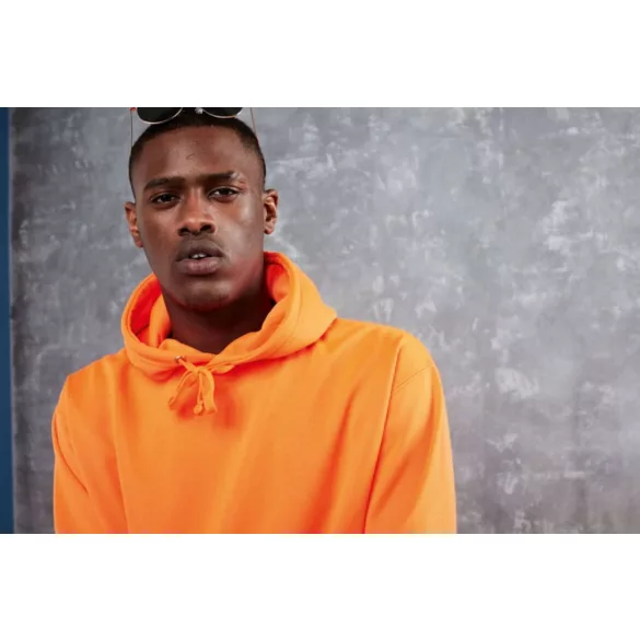 AWJH004-Hanorac-cu-gluga-unisex-ELECTRIC-HOODIE-Electric-Orange