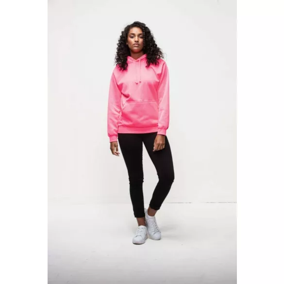 AWJH004-Hanorac-cu-gluga-unisex-ELECTRIC-HOODIE-Electric-Pink