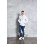 AWJH006 - Hanorac unisex din poliester All We Do is SPORTS [Arctic white]