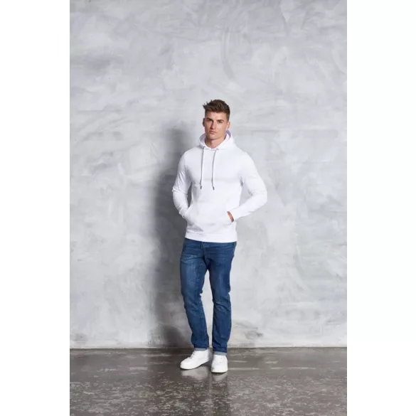 AWJH006 - Hanorac unisex din poliester All We Do is SPORTS [Arctic white]