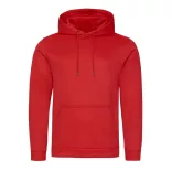 AWJH006 - Hanorac unisex din poliester All We Do is SPORTS [Fire Red]