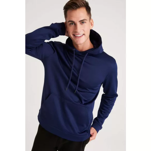 AWJH006 - Hanorac unisex din poliester All We Do is SPORTS [Grey Melange]