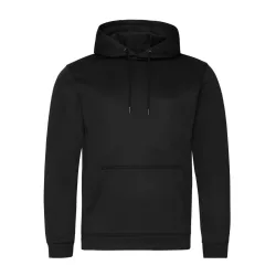   AWJH006 - Hanorac unisex din poliester All We Do is SPORTS [Jet Black]