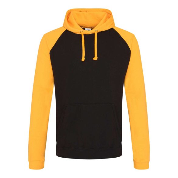 AWJH009 - Hanorac cu gluga - unisex - BASEBALL HOODIE [Jet Black/Gold]