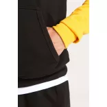 AWJH009 - Hanorac cu gluga - unisex - BASEBALL HOODIE [Jet Black/Gold]