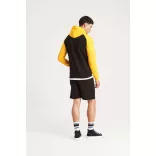 AWJH009 - Hanorac cu gluga - unisex - BASEBALL HOODIE [Jet Black/Gold]