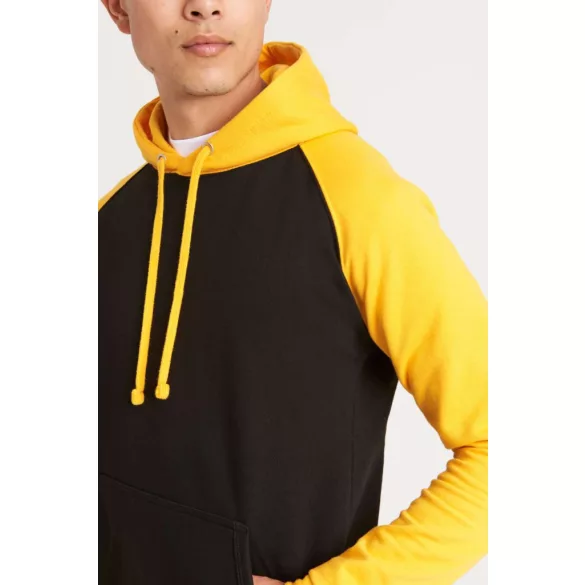 AWJH009 - Hanorac cu gluga - unisex - BASEBALL HOODIE [Solid Black/Black Camo]