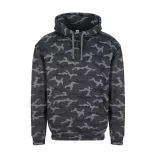 AWJH014 - Hanorac cu gluga - unisex - CAMOUFLAGE HOODIE [Black Camo]