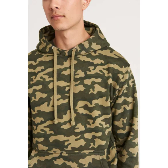 AWJH014 - Hanorac cu gluga - unisex - CAMOUFLAGE HOODIE [Black Camo]