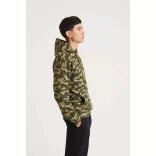 AWJH014 - Hanorac cu gluga - unisex - CAMOUFLAGE HOODIE [Black Camo]