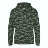 AWJH014 - Hanorac cu gluga - unisex - CAMOUFLAGE HOODIE [Green Camo]