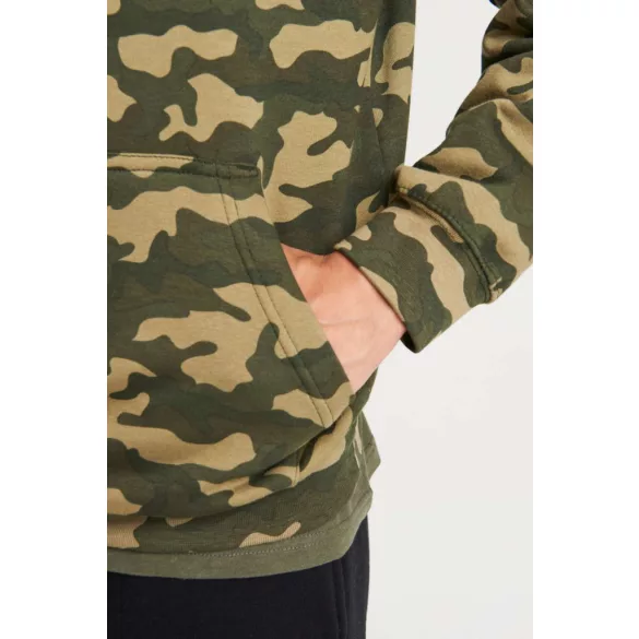 AWJH014 - Hanorac cu gluga - unisex - CAMOUFLAGE HOODIE [Green Camo]