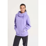 AWJH021 - Hanorac cu gluga - unisex - CROSS NECK HOODIE [Digital Lavander]