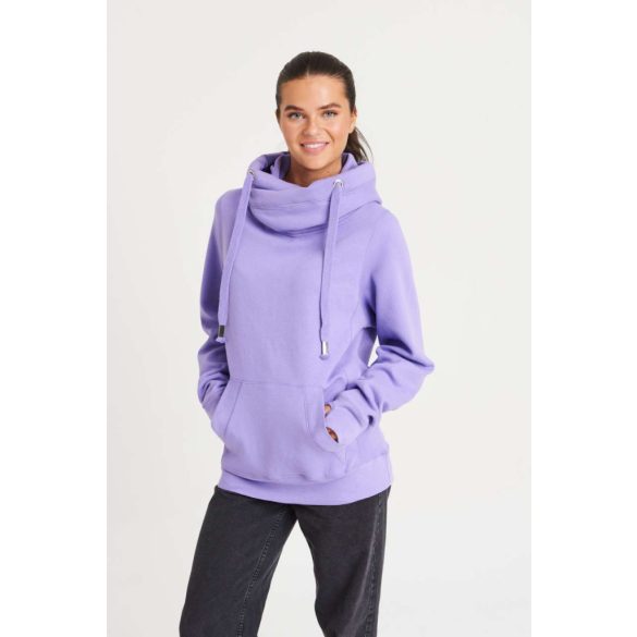 AWJH021 - Hanorac cu gluga - unisex - CROSS NECK HOODIE [Digital Lavander]