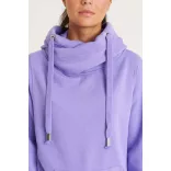 AWJH021 - Hanorac cu gluga - unisex - CROSS NECK HOODIE [Digital Lavander]