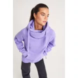 AWJH021 - Hanorac cu gluga - unisex - CROSS NECK HOODIE [Digital Lavander]