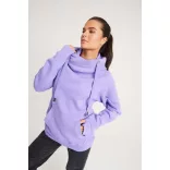 AWJH021 - Hanorac cu gluga - unisex - CROSS NECK HOODIE [Digital Lavander]