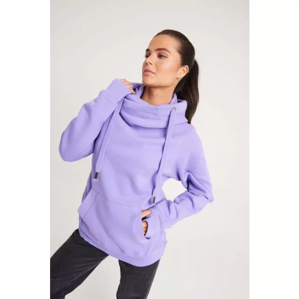AWJH021 - Hanorac cu gluga - unisex - CROSS NECK HOODIE [Digital Lavander]
