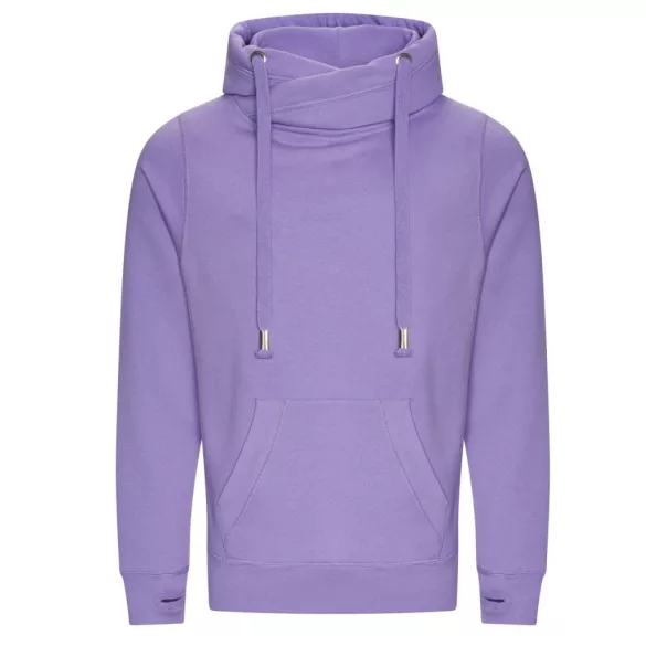AWJH021 - Hanorac cu gluga - unisex - CROSS NECK HOODIE [Digital Lavander]