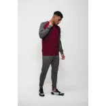 AWJH033-Hanorac-cu-gluga-unisex-BASEBALL-SWEAT-Charcoal-Grey/Jet-Black