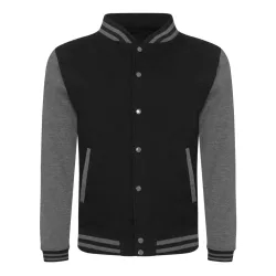   AWJH043 - Jacheta de barbat All We Do is VARSITY [Jet Black/Charcoal]