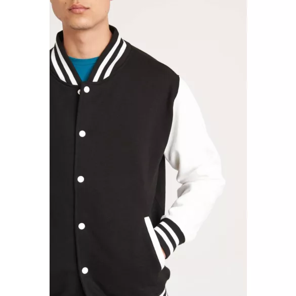 AWJH043 - Jacheta de barbat All We Do is VARSITY [Purple/Arctic White]
