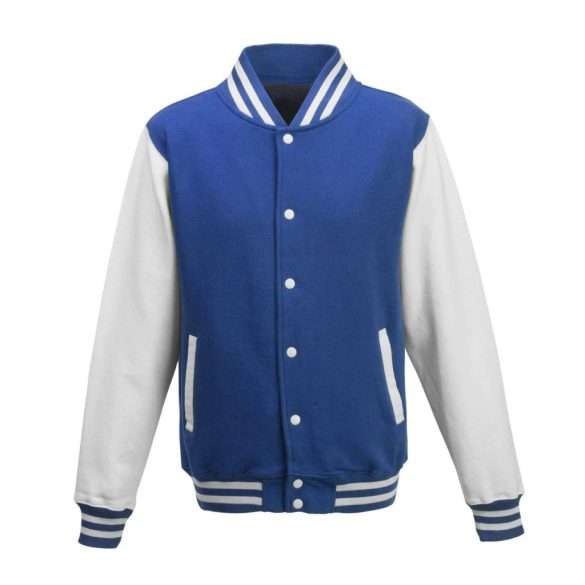 AWJH043 - Jacheta de barbat All We Do is VARSITY [Royal Blue/Arctic White]