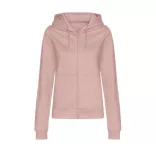 AWJH050F - Zoodie dama Just Hoods College [Dusty Pink]