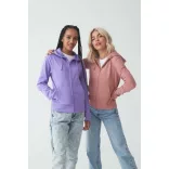 AWJH050F - Zoodie dama Just Hoods College [Heather Grey]