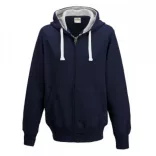 AWJH052-Hanorac-cu-gluga-unisex-CHUNKY-ZOODIE-New-French-Navy