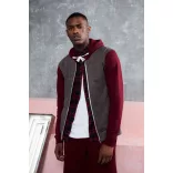AWJH59-Hanorac-cu-gluga-unisex-RETRO-ZODIE-Charcoal-Gray-Burgundy
