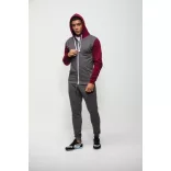 AWJH59-Hanorac-cu-gluga-unisex-RETRO-ZODIE-Charcoal-Gray-Oxford-Navy
