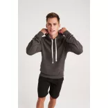 AWJH100 - Hanorac cu gluga - unisex - CHUNKY HOODIE [Heather Grey]