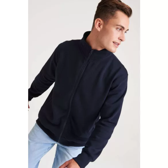 AWJH147 - Hanorac unisex cu fermoar CAMPUS [Charcoal]