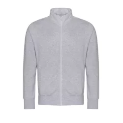 AWJH147 - Hanorac unisex cu fermoar CAMPUS [Heather Grey]