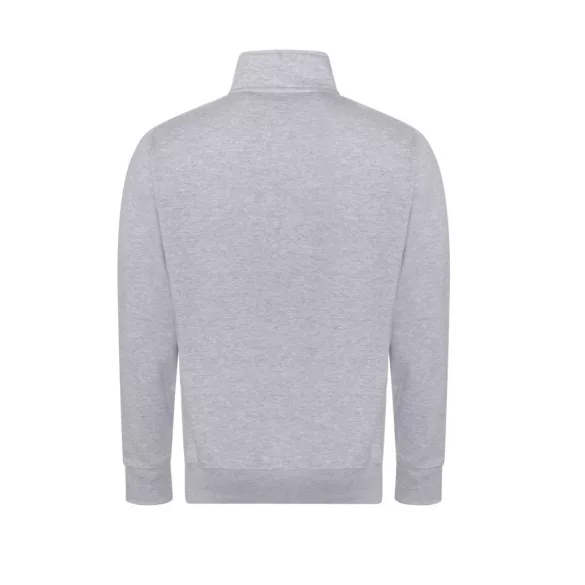 AWJH147 - Hanorac unisex cu fermoar CAMPUS [Heather Grey]