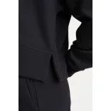 AWJH305 - Hanorac dama relaxed fit Just Hoods [Deep Black]