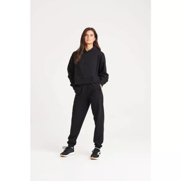AWJH305 - Hanorac dama relaxed fit Just Hoods [Deep Black]