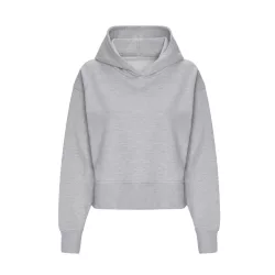 AWJH305 - Hanorac dama relaxed fit Just Hoods [Heather Grey]
