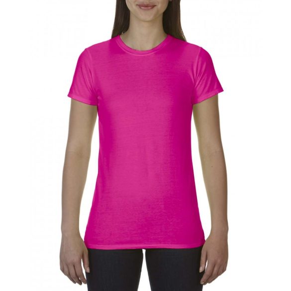 cc4200-Tricou-adult-dama-Comfort-Colors-Fitted-Neon-Pink