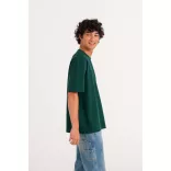 ea006 - Tricou reciclat unisex oversized - ECOLOGIE [Black]