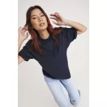 ea006 - Tricou reciclat unisex oversized - ECOLOGIE [Black]