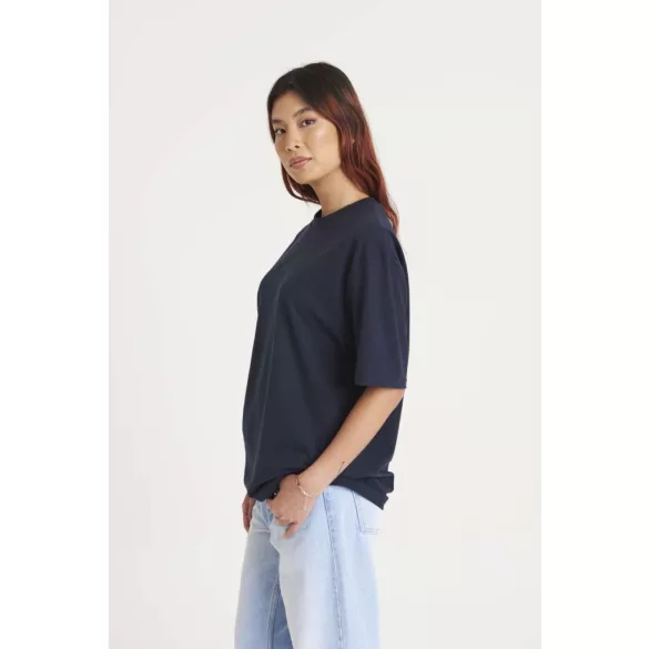 ea006 - Tricou reciclat unisex oversized - ECOLOGIE [White]