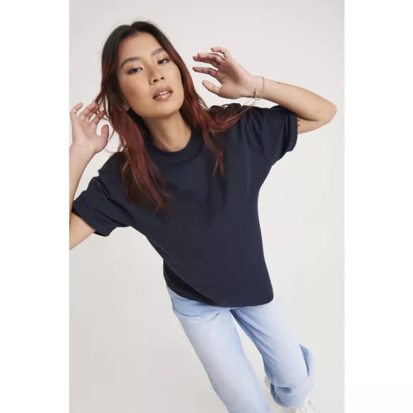 ea006 - Tricou reciclat unisex oversized - ECOLOGIE [White]