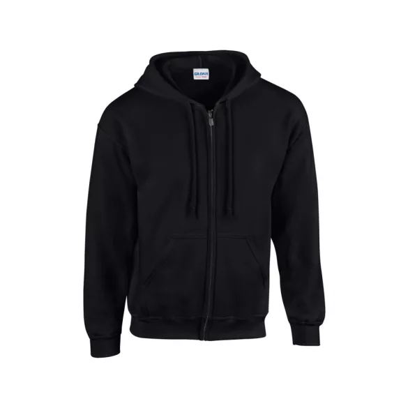 GI18600-Hanorac-cu-fermoar-de-barbat-Gildan-HEAVY-BLEND-Black