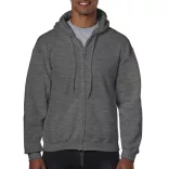 GI18600-Hanorac-cu-fermoar-de-barbat-Gildan-HEAVY-BLEND-Dark-Heather