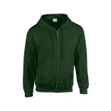 GI18600-Hanorac-cu-fermoar-de-barbat-Gildan-HEAVY-BLEND-Forest-Green