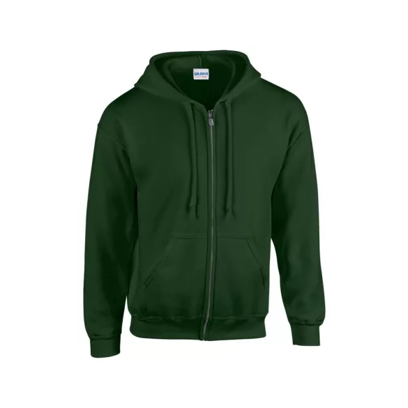 GI18600-Hanorac-cu-fermoar-de-barbat-Gildan-HEAVY-BLEND-Forest-Green