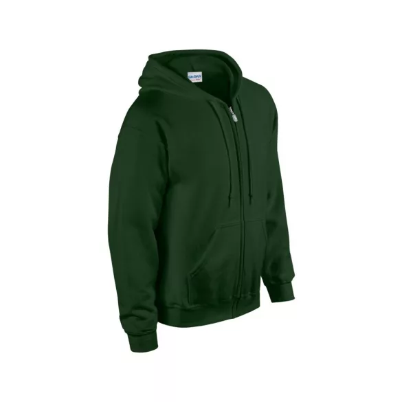 GI18600-Hanorac-cu-fermoar-de-barbat-Gildan-HEAVY-BLEND-Forest-Green