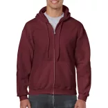 GI18600-Hanorac-cu-fermoar-de-barbat-Gildan-HEAVY-BLEND-Maroon
